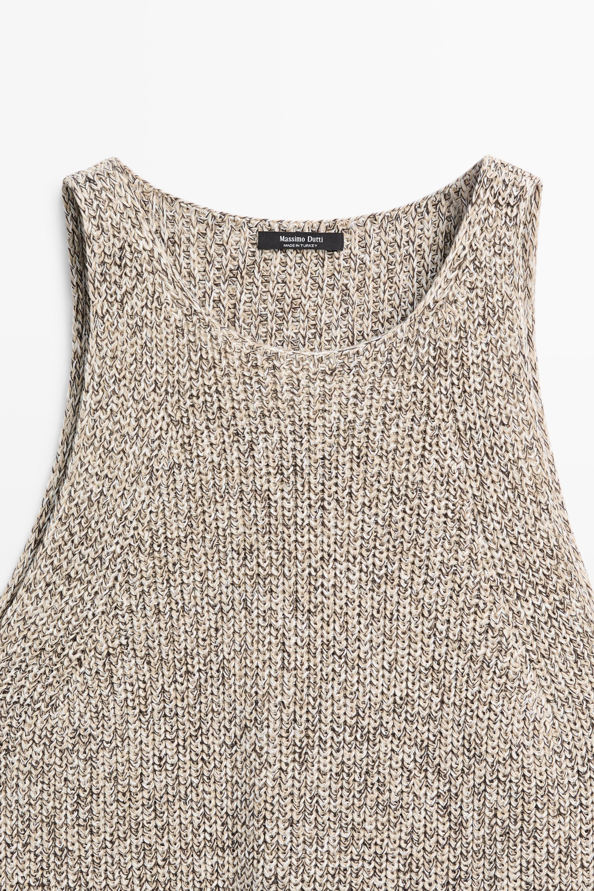 Top asymétrique en maille